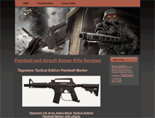 Tablet Screenshot of bestpaintballsniperrifle.com